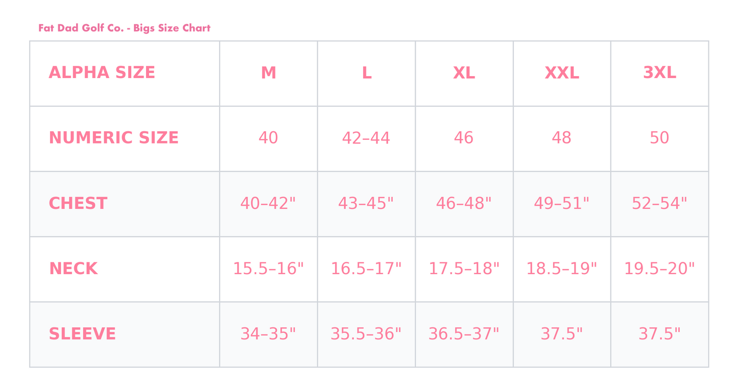 big birdie, little birdie performance golf matching polo