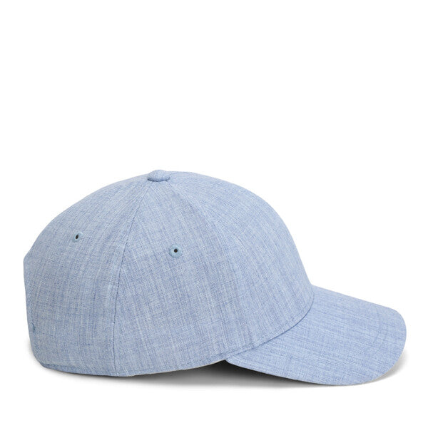 heather blue skull cap