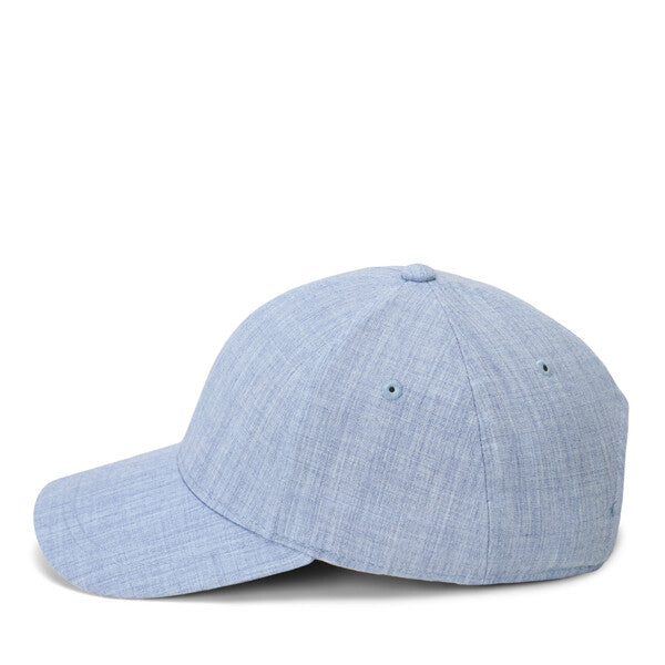 heather blue skull cap