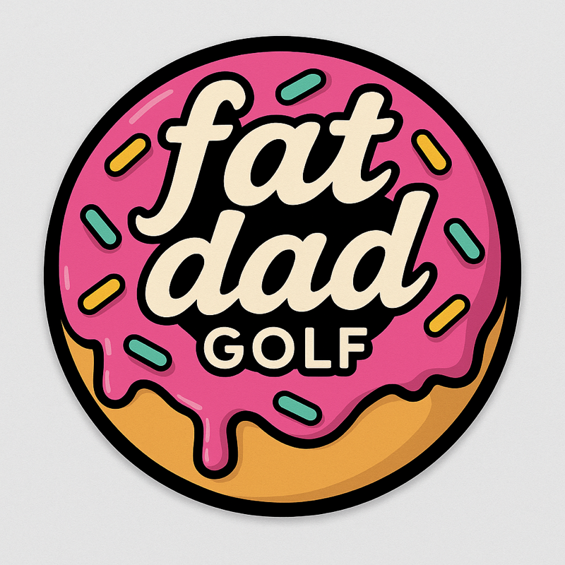 fat dad donut ball marker