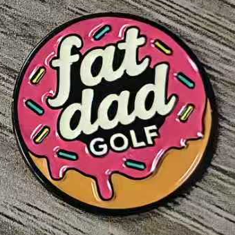 fat dad donut ball marker