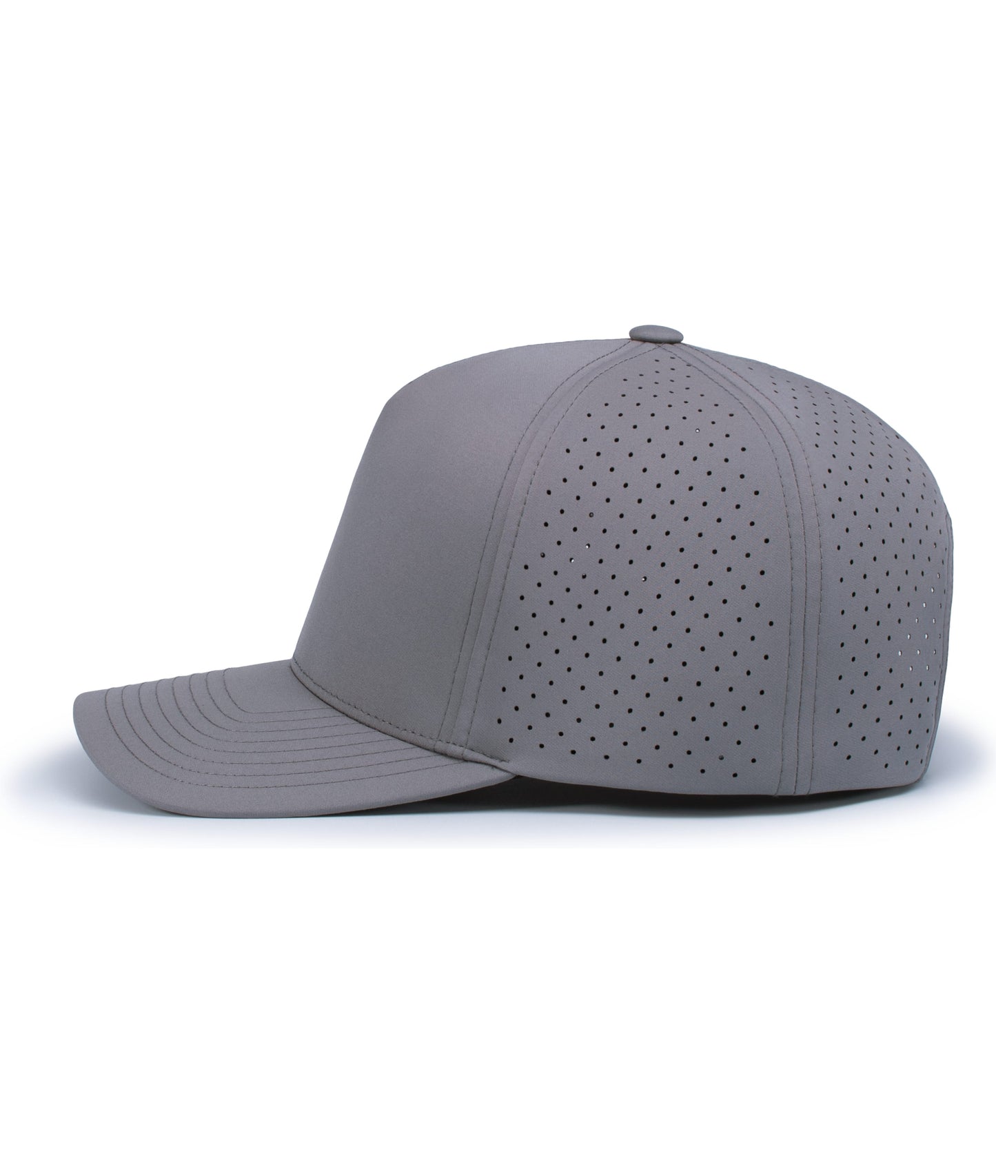 skull PVC patch pacific weekender graphite hat