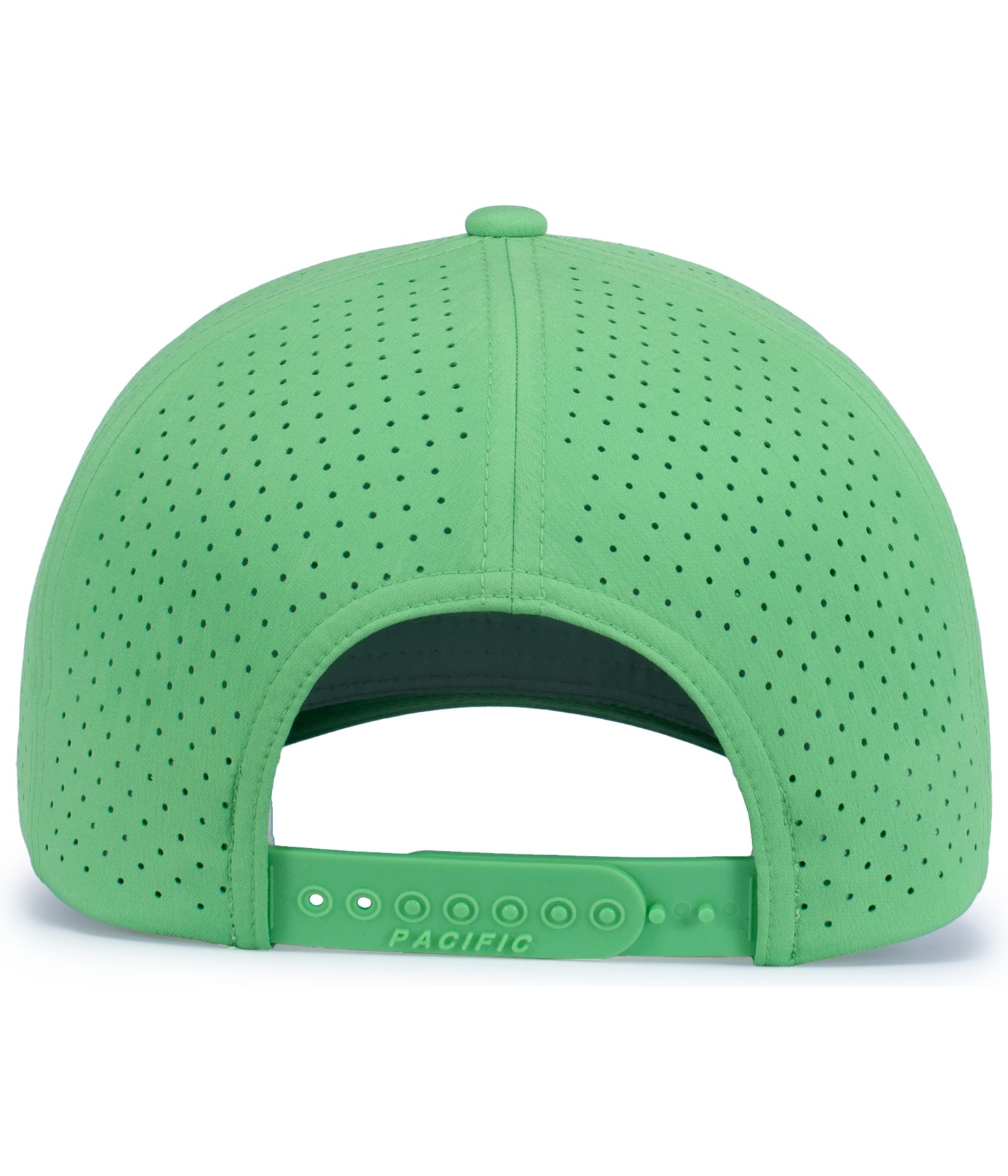 skull PVC patch pacific weekender retro green hat