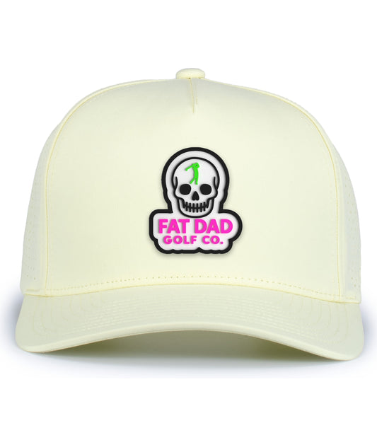 skull PVC patch pacific weekender lemonade hat