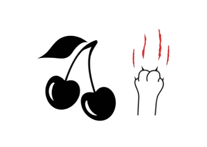 "no laws claws" signature golf towel