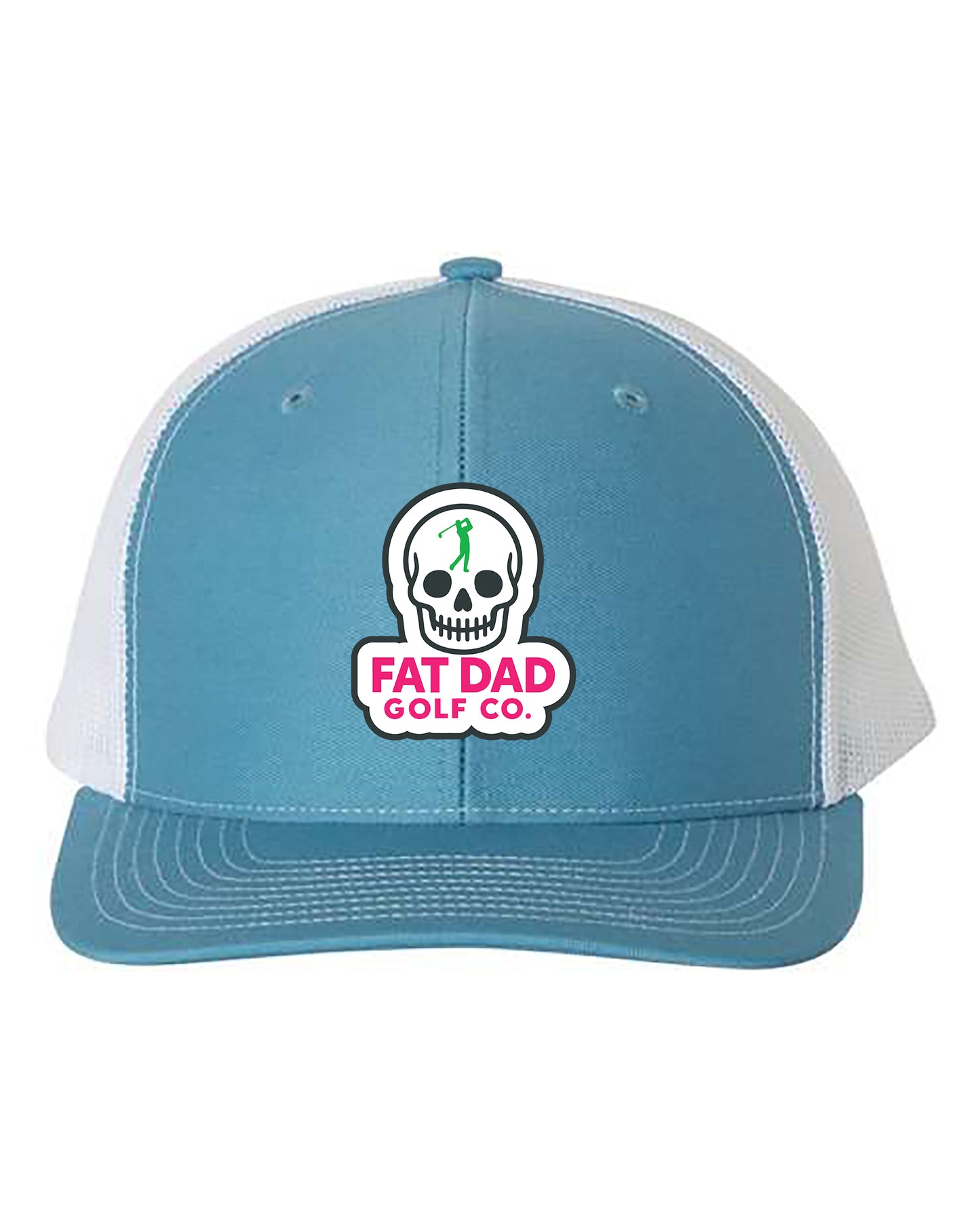 skull patch richardson 112 blue/white